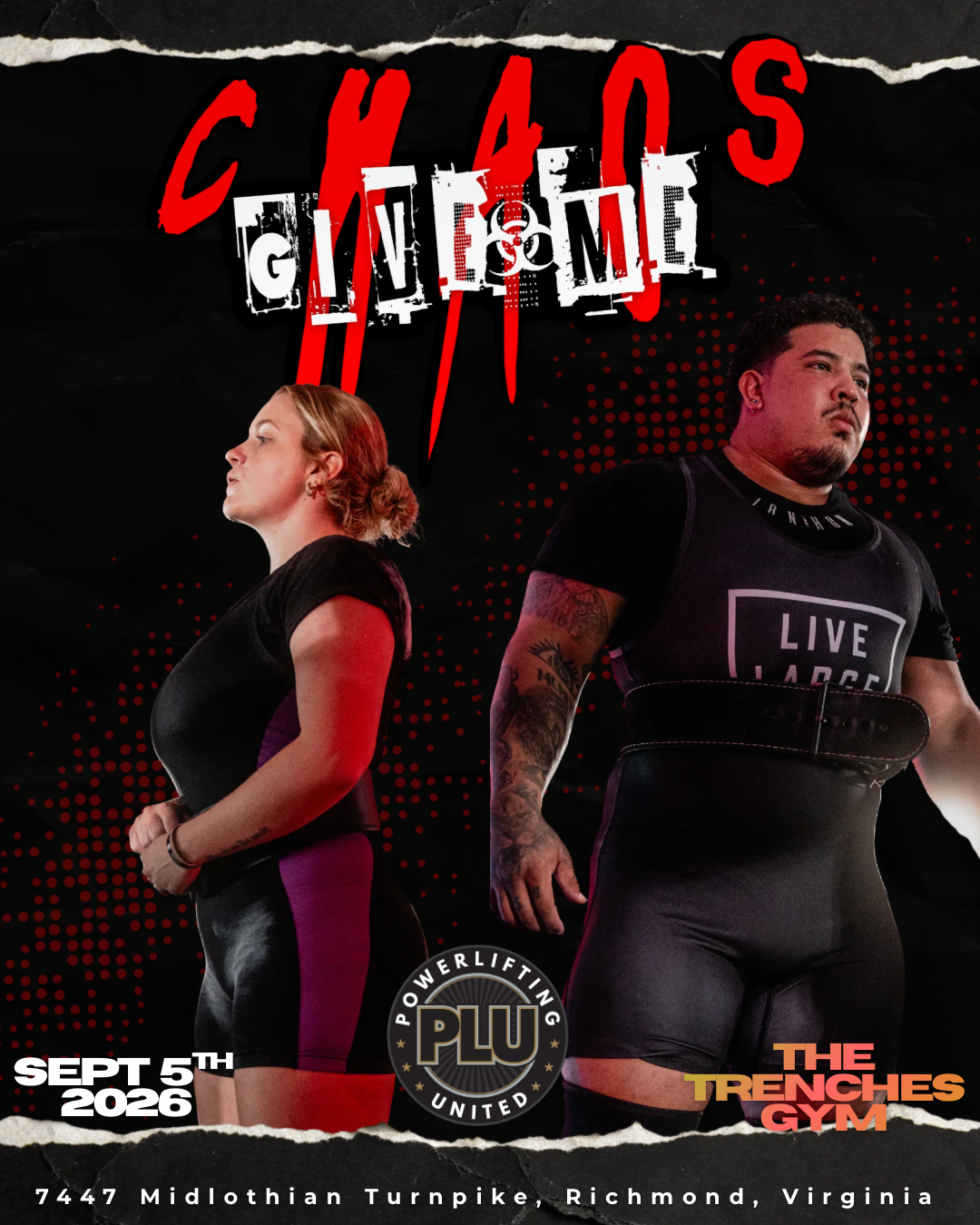 Powerlifting United Give Me Chaos